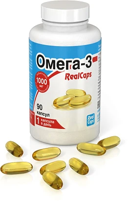 Омега-3 РеалКапс капс.1400 мг № 90  