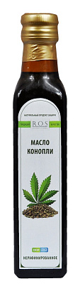 Масло конопли пищевое 250 мл стекло