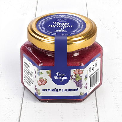 Крем-мёд с ежевикой Вкус Жизни New 100 гр