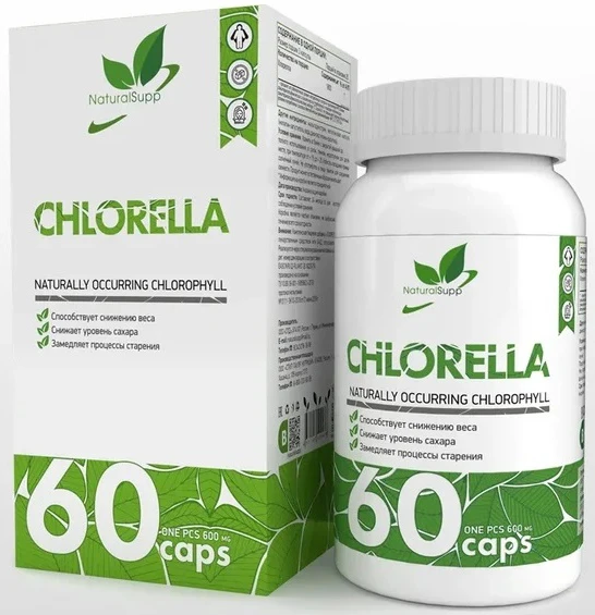 Хлорелла Naturalsupp Chlorella 60 капс. 