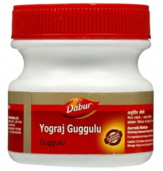 Йогарадж Гуггул Дабур (очищение суставов и внутренних органов) Yograj Guggulu Dabur 120 табл.