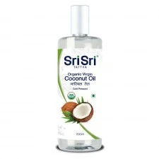 Масло кокосовое пищевое органическое первого холодного отжима (Organic Virgin Coconut Oil) Sri Sri Tattva 200 мл.