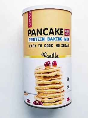 Смесь для приготовления панкейков Ваниль Pancake protein baking mix vanilla Chikalab 480 гр.