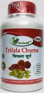 Трифала Чурна Кармешу (очищение и омоложение организма) Trifala Churna Karmeshu 200 гр.
