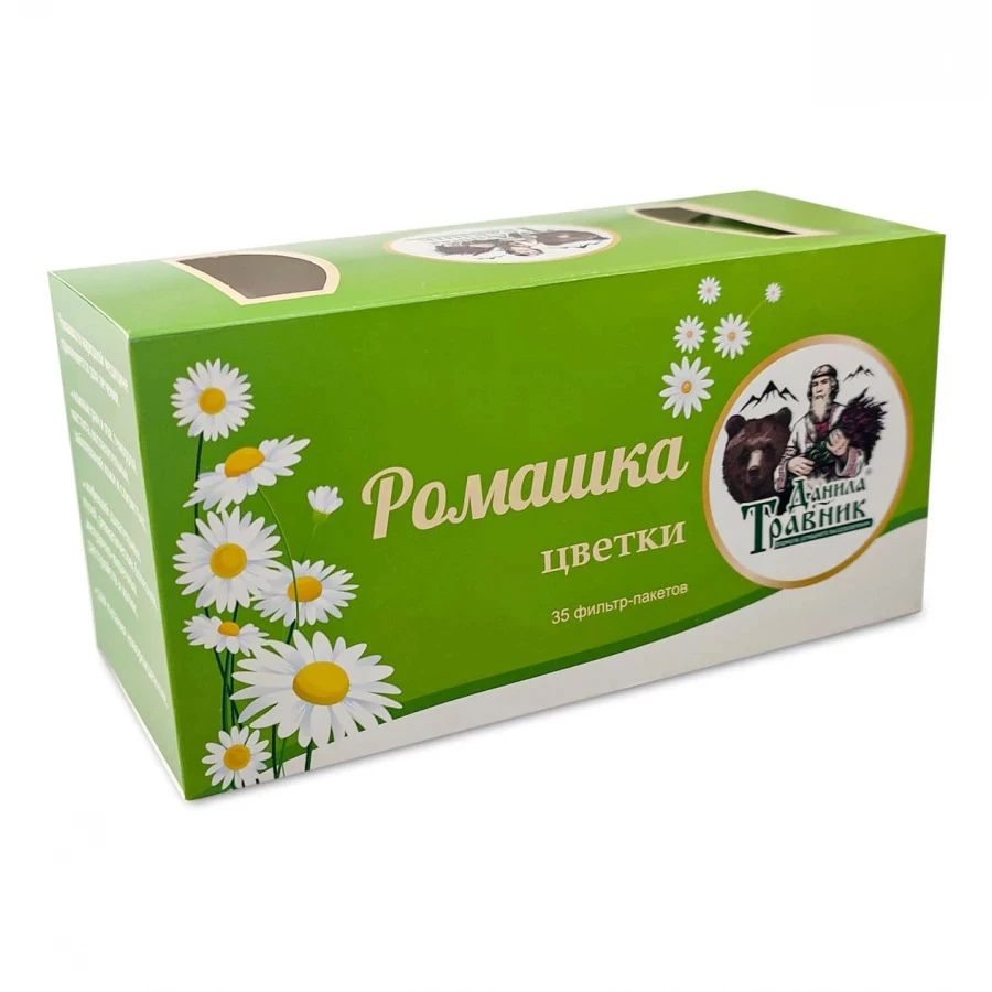 Ромашка цветки 35 фильтр-пакетов Данила Травник 