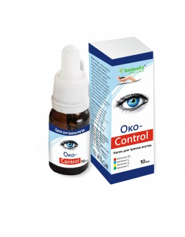 Капли Око-Control Профилактика функций органов зрения 10 мл. 