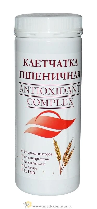 Клетчатка пшеничная Antioxidant complex с брусникой и клюквой Злаки Сибири 130 гр