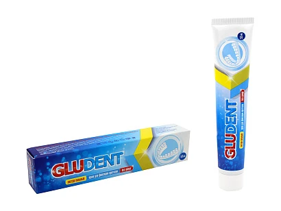 Глюдент GLUDENT крем для фиксации зубных протезов 50 мл. 