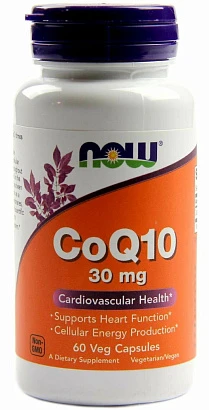 Коэнзим Q10  Coq10 30 mg Now 240 капс.