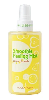 Пилинг-скатка отшелушивающий с лимоном Smoothie Peeling Mist Lemon Squash Holika Holika 150 мл.