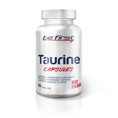Аминокислота Таурин Taurine capsules Be first 90 капс.