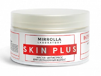 Маска-антистресс для окрашенных волос Skin Plus Mirrolla 250 мл.