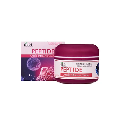 EKEL Ample Intensive Cream Peptide Крем для лица с пептидами 100 мл