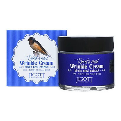 JIGOTT Bird's Nest Wrinkle Cream Антивозрастной крем с экстрактом ласточкиного гнезда 70 мл