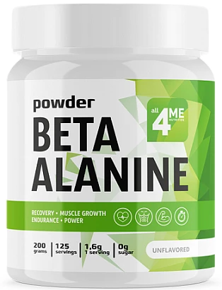 Аминокислота Бета-Аланин Beta-Alanine  4ME Nutrition 200 гр.