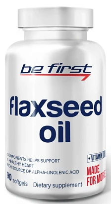 Масло льняное в капсулах Flaxseed Oil Be First 90 капс.