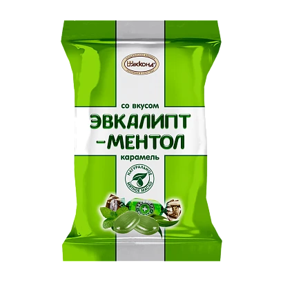 Конфеты карамель Эвкалипт-Ментол 150 гр.