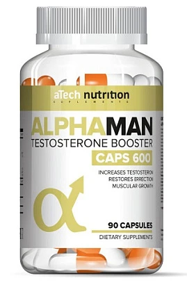 Тестостероновый бустер Alpha Man Testosteron booster aTech Nutrition 90 капс.