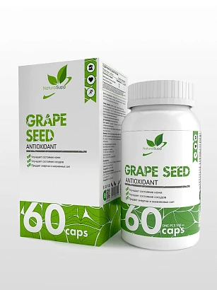 Антиоксидант Виноградная косточка Naturalsupp Grape Seed 60 капс.