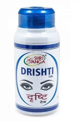 Дришти Шри Ганга (для здоровья глаз) Drishti Shri Ganga 120 табл.
