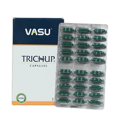 Тричап Васу (капсулы против выпадения волос) Trichup Vasu 60 капс.