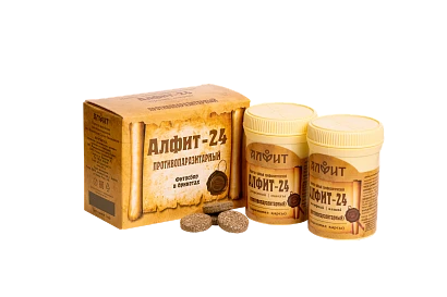 Алфит-24 напиток чайный противопразитарный 60 брик .