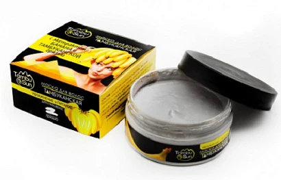 Маска для волос Тамбуканская с экстрактом банана и тамбуканской грязи для сухих волос Tambu Sun 150 мл.