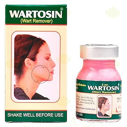 Вартосин (эмульсия для удаления папиллом и бородавок) Wartosin Dr.Loonawat 3 мл.