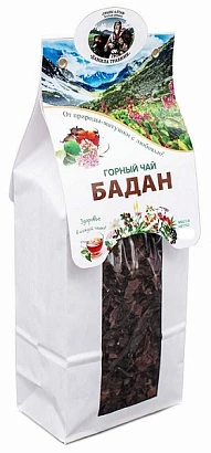 Бадан горный чай Данила Травник 100 гр.
