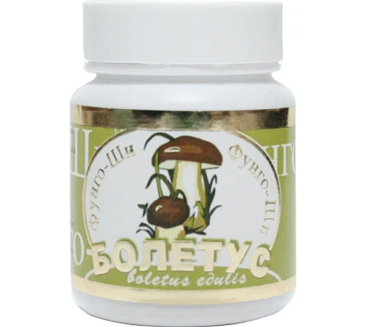 Болетус белый гриб 60 капс. по 110 мг. пл. банка