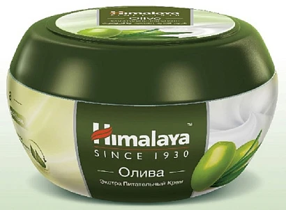 Крем для лица и тела экстрапитательный Олива Хималая Olive Extra Nourishing Cream Himalaya 150 мл.