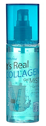 Гель-спрей для лица с коллагеном It's real collagen gel mist FarmStay 120 мл.