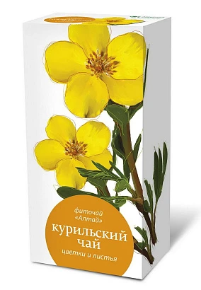 Фиточай "Курильский чай" (цветки и листья) 20 ф/п по 1,5 гр