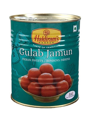 Сладость "Гулаб Джамун" (Gulab Jamun) Haldiram's 1 кг