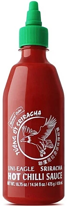 Соус Шрирача острый Sriracha Hot Chilli Sauce Uni-Eagle 475 гр.