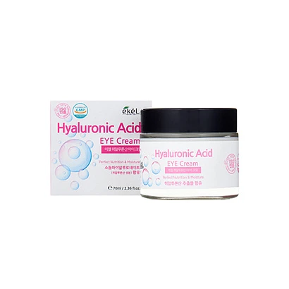EKEL Hyaluronic Acid EYE Cream Крем для кожи вокруг глаз с гиалуроновой кислотой 70 мл
