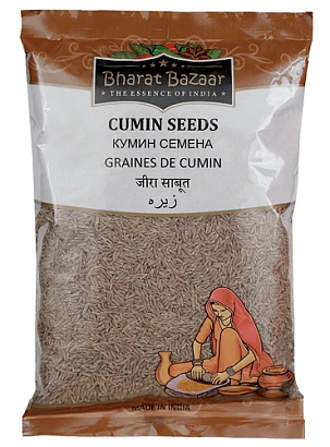 Кумин семена (зира) Cumin Seeds Bharat Bazaar 100 гр.