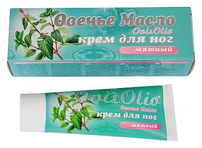 Крем для ног мятный OvisOlio 70 гр 