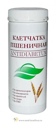 Клетчатка пшеничная Antidiabetum Злаки Сибири 130 гр