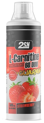 Жиросжигатель Л-карнитин и Гуарана со вкусом черники L-carnitine+Guarana 2SN 500 мл.