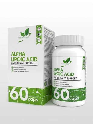 Альфа-Липоевая кислота Naturalsupp Alpha lipoic Acid 60капс.