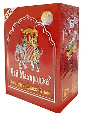 Чай чёрный гранулированный индийский Махараджа CTC Maharaja Tea 250 гр.