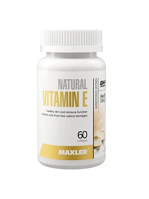 Витамин E Vitamin E 150 mg Maxler 60 капс
