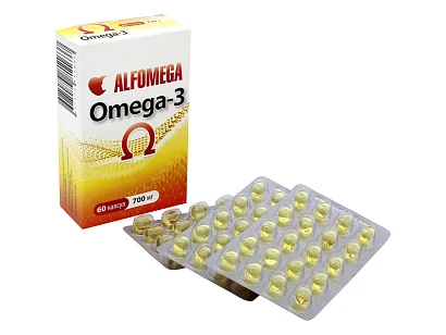 Рыбий жир Омега-3 с витамином Е 700 мг 60 капс. 