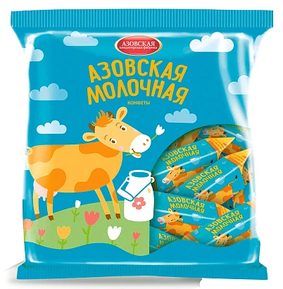 Конфеты молочные "Азовская молочная" 300 гр