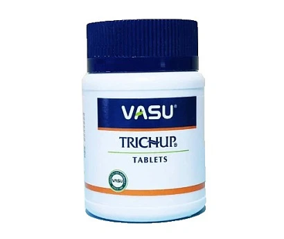 Тричап Васу (таблетки против выпадения и для роста волос) Trichup Vasu 60 табл.