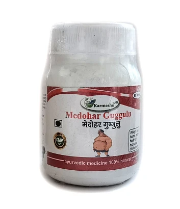 Karmeshu Медохар Кармешу (Medohar Guggul Karmeshu) 80 таб по 500 мг. 