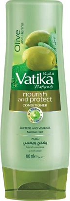 Кондиционер для волос Питание и защита Ватика Nourish and Protect (Olive and Henna) Vatika 200 мл.