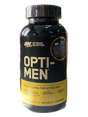Витаминно-минеральный комплекс для мужчин Opti Men Optimum Nutrition 240 таб.