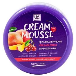 Крем косметический универсальный для всей семьи Cream Mousse 220 гр. 